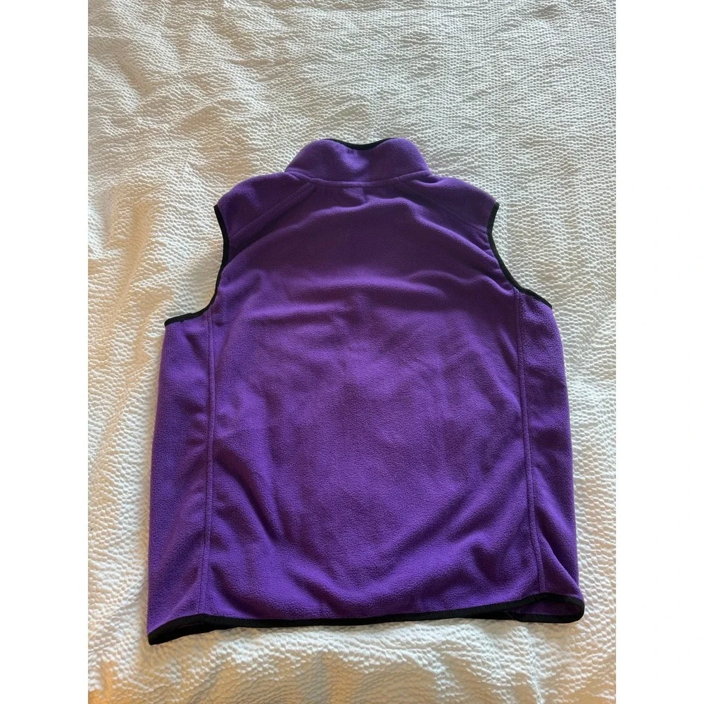 Minnesota Vikings NFL Apparel Reflective Fleece Vest Zip Mens Size L